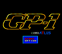 GP-1 (Europe) Title Screen